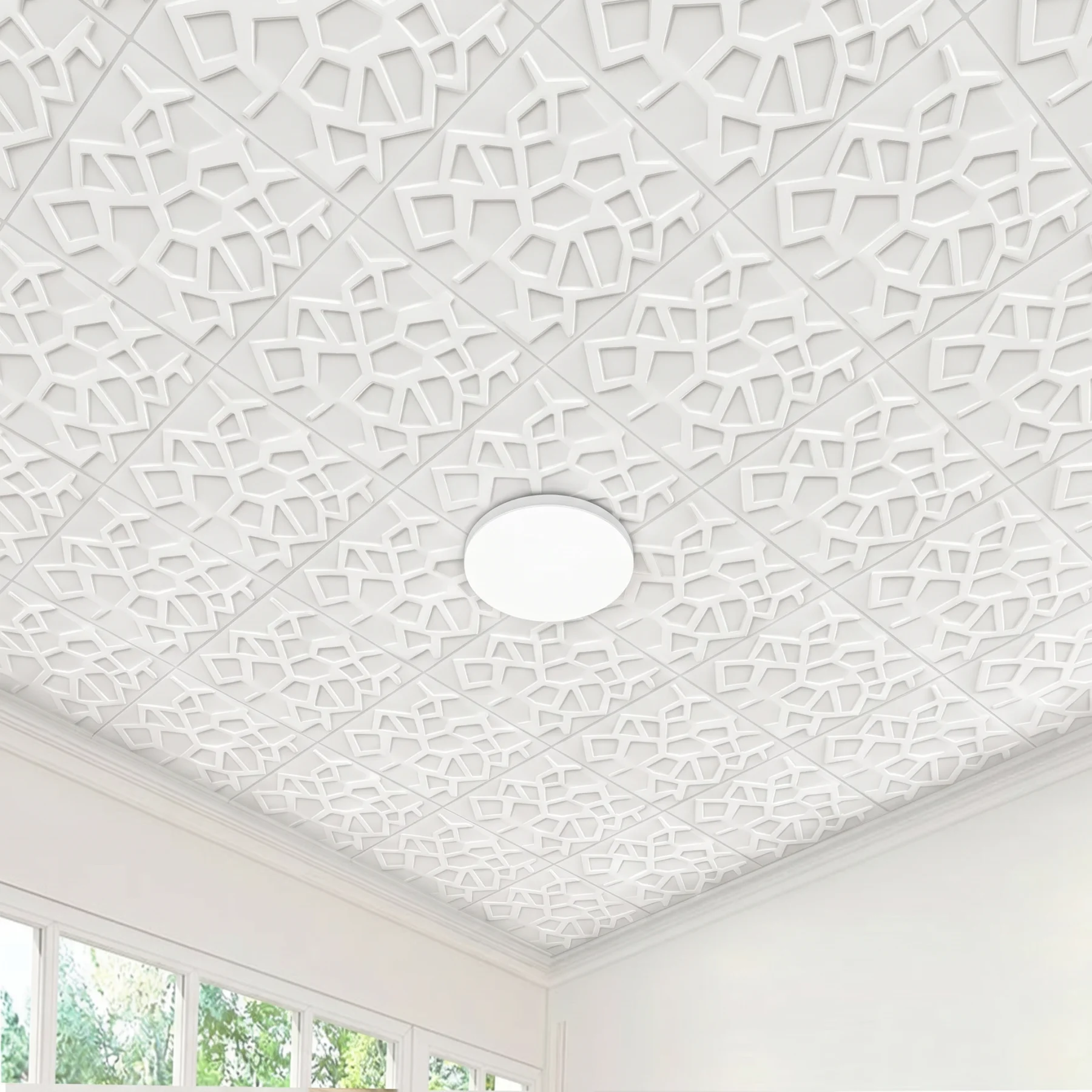 3D Grid Wall Sticker 35x35cm Modern Style Waterproof Stain Resistant Self Adhesive Wallpaper for Home Living Room Bedroom Kitche
3D Grid Wall Sticker 35x35cm Modern Style Waterproof Stain Resistant Self Adhesive Wallpaper for Home Living Room Bedroom Kitche