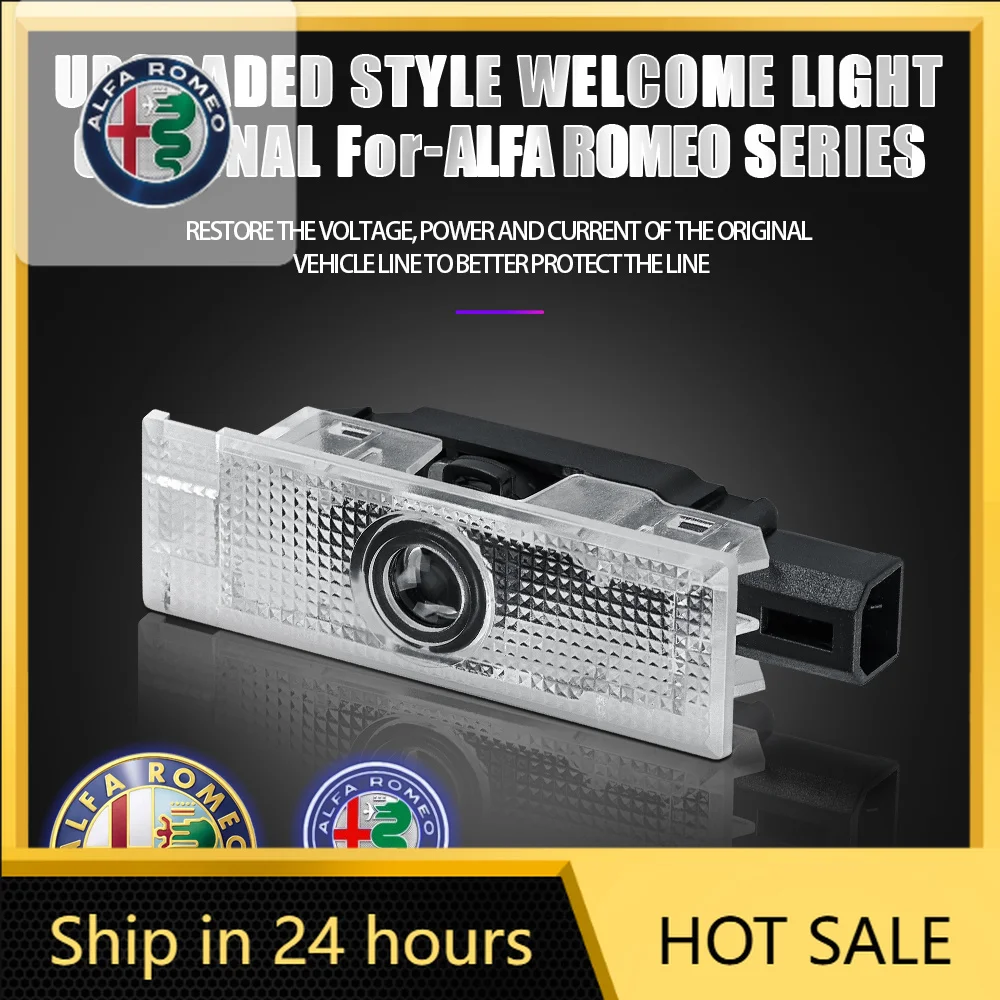 Car Sticker For Alfa Romeo 159 147 Car Accessories 4pcs/set New HD LED Ghost Shadow Car Door Welcome Lights For Alfa Romeo Stelv
Car Sticker For Alfa Romeo 159 147 Car Accessories 4pcs/set New HD LED Ghost Shadow Car Door Welcome Lights For Alfa Romeo Stelv