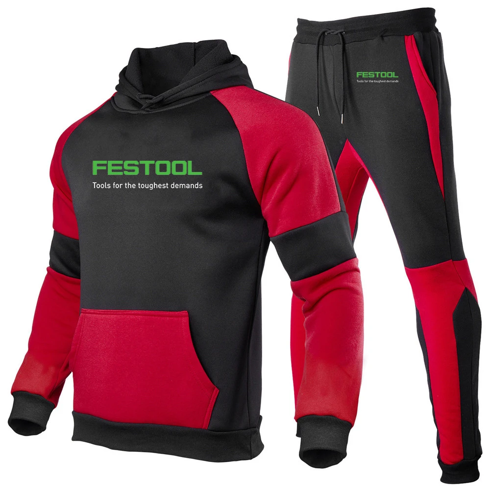 Спортивный костюм Festool мужской с принтом, толстовка с капюшоном и штаны, хлопковый комплект в стиле пэчворк, весна-осень 2024
Спортивный костюм Festool мужской с принтом, толстовка с капюшоном и штаны, хлопковый комплект в стиле пэчворк, весна-осень 2024