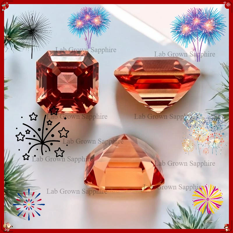 Высококачественный выращенный в лаборатории сапфир огранки Ашер, цвет закатного оранжевого, с возможностью выбора, с сертификатом
Высококачественный выращенный в лаборатории сапфир огранки Ашер, цвет закатного оранжевого, с возможностью выбора, с сертификатом