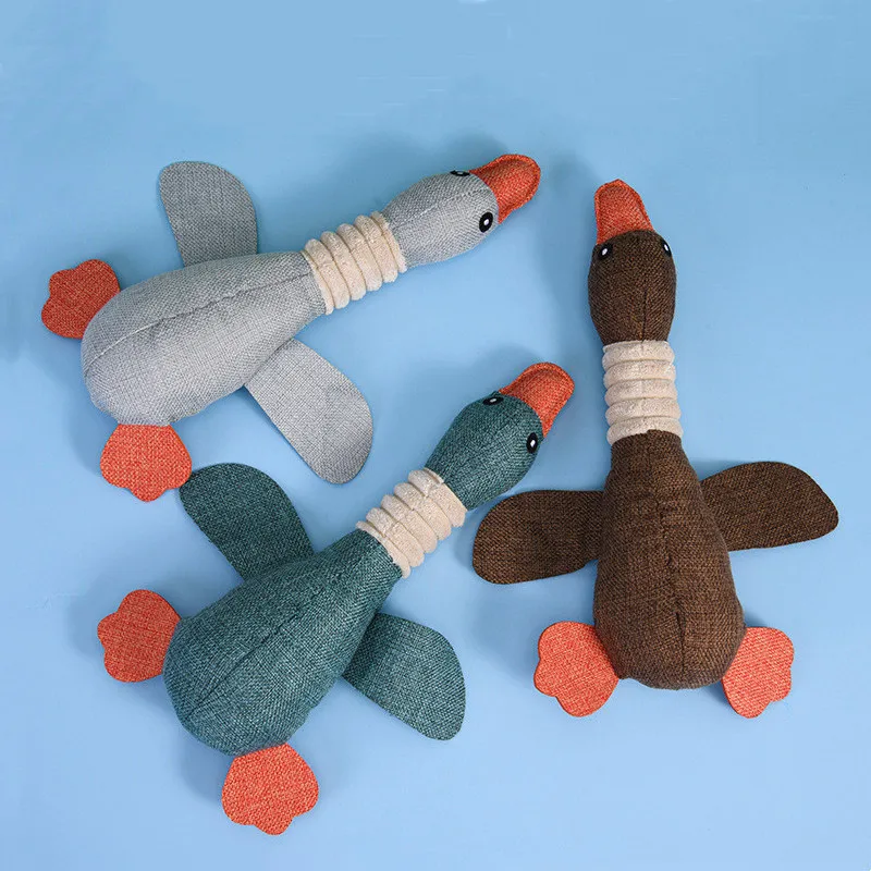 New Pet Linen Fabric, "Wild Goose PP", Makes A Sound, Is Chewy, Soothing, Training, Teething and Cleaning for Dogs and Cats
New Pet Linen Fabric, "Wild Goose PP", Makes A Sound, Is Chewy, Soothing, Training, Teething and Cleaning for Dogs and Cats