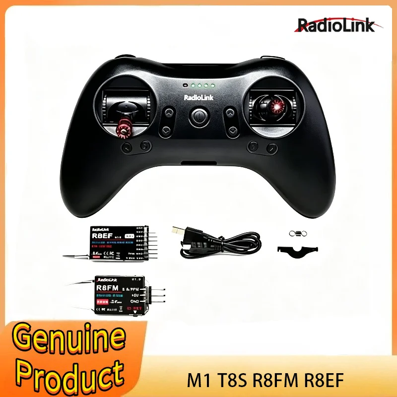 Radiolink T8S 2.4G 8 Channel Radio Remote Transmitter with Receiver R8EF Game Shape Controller 2000m for FPV Drone RC Aircraft
Radiolink T8S 2.4G 8 Channel Radio Remote Transmitter with Receiver R8EF Game Shape Controller 2000m for FPV Drone RC Aircraft