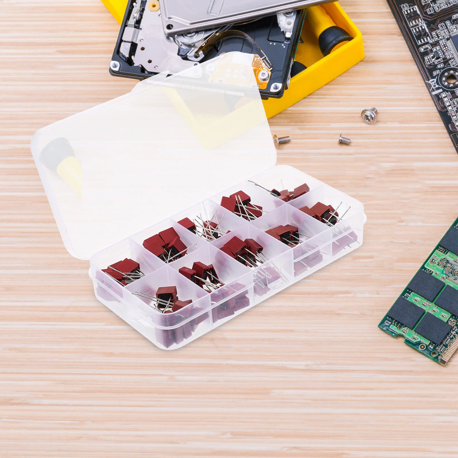 1 set Mini Square Fuse Set 250V 1A 2A 3.15A 5A 6.3A Each Ultra small Plastic Insulated Flame retardant for Electronics
1 set Mini Square Fuse Set 250V 1A 2A 3.15A 5A 6.3A Each Ultra small Plastic Insulated Flame retardant for Electronics