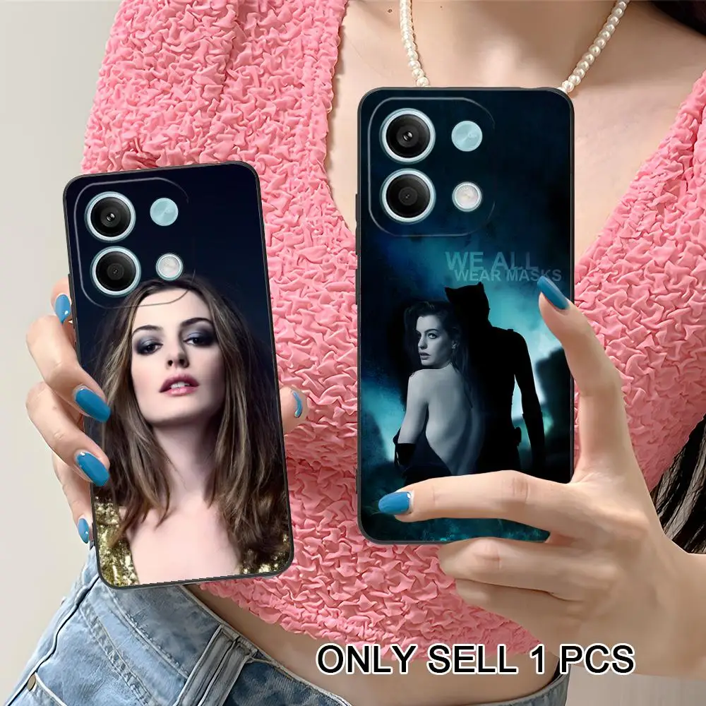 Anne Hathaway Matte TPU Mobile Phone Case for Xiaomi Redmi 15 14 13 12 A5 3 2 1 C Plus 4G 5G Colorful Printing Cover
Anne Hathaway Matte TPU Mobile Phone Case for Xiaomi Redmi 15 14 13 12 A5 3 2 1 C Plus 4G 5G Colorful Printing Cover
