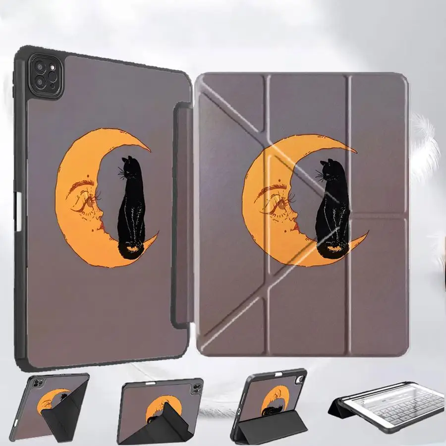 Tablet Case For iPad Pro 11th 10th 9th 8th 7th 12.9inch Mini 6 7 Air 4 5 M3 M2 M4 11inch Pro 2025 Holder Cover Cartoon Moon Cat
Tablet Case For iPad Pro 11th 10th 9th 8th 7th 12.9inch Mini 6 7 Air 4 5 M3 M2 M4 11inch Pro 2025 Holder Cover Cartoon Moon Cat