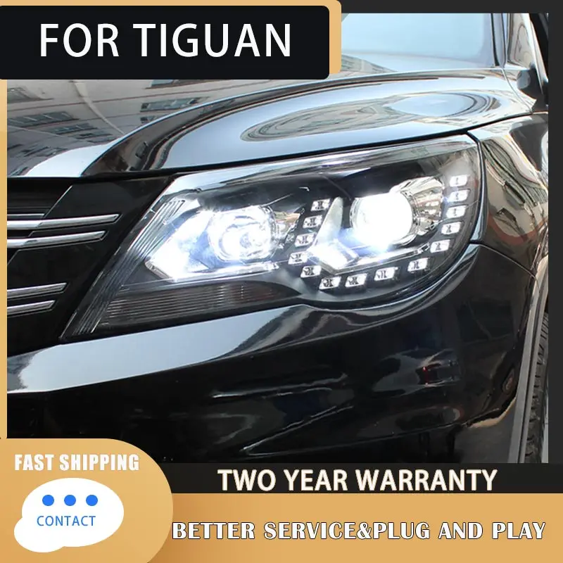 For VW Tiguan Headlights 2010 2011 2012 LED Headlight DRL Head Lamp Led Projector Automotive Accessories
For VW Tiguan Headlights 2010 2011 2012 LED Headlight DRL Head Lamp Led Projector Automotive Accessories