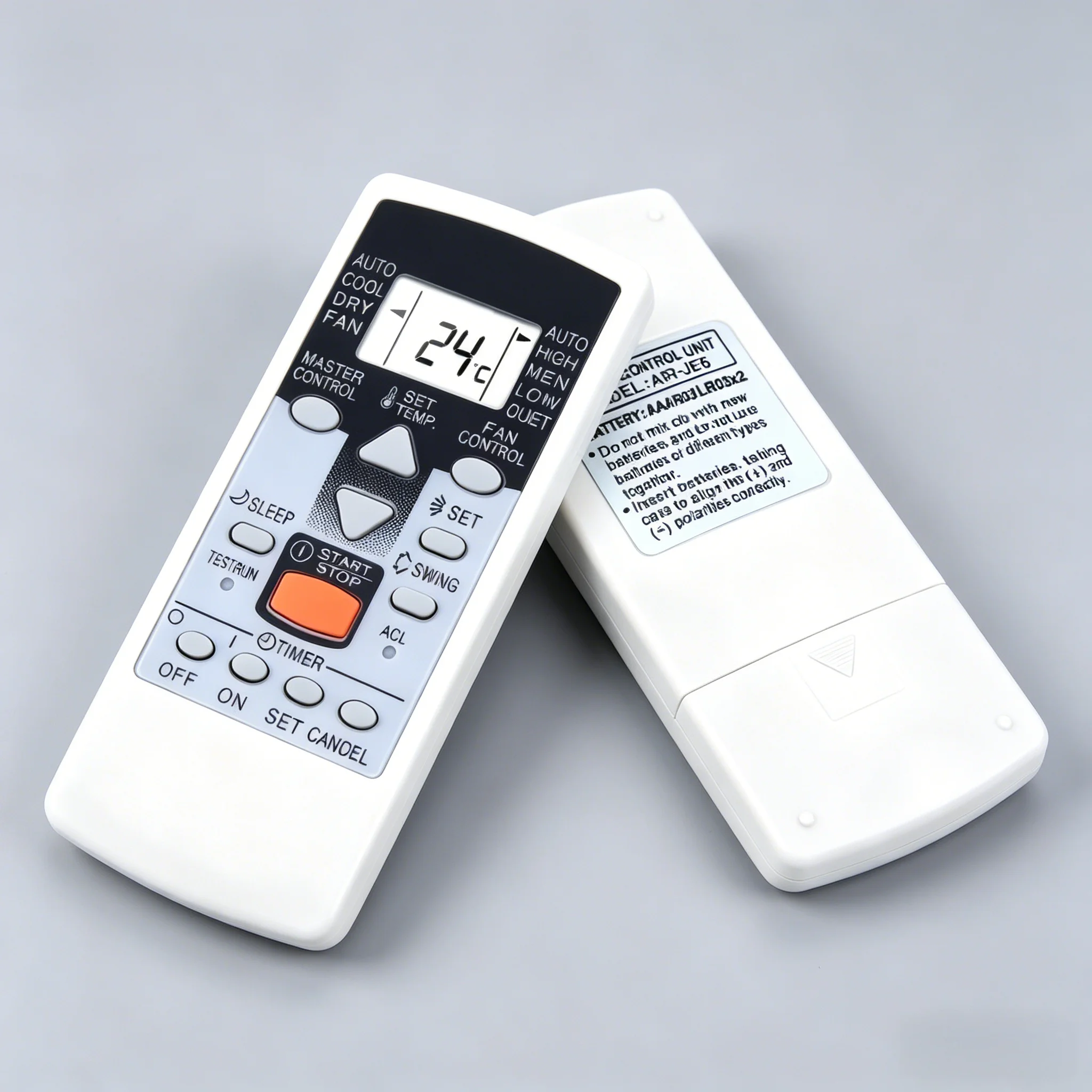 Fujitsu Air Conditioner Remote Control AR-JE6 High Sensitivity Direct Replacement No Programming Required
Fujitsu Air Conditioner Remote Control AR-JE6 High Sensitivity Direct Replacement No Programming Required