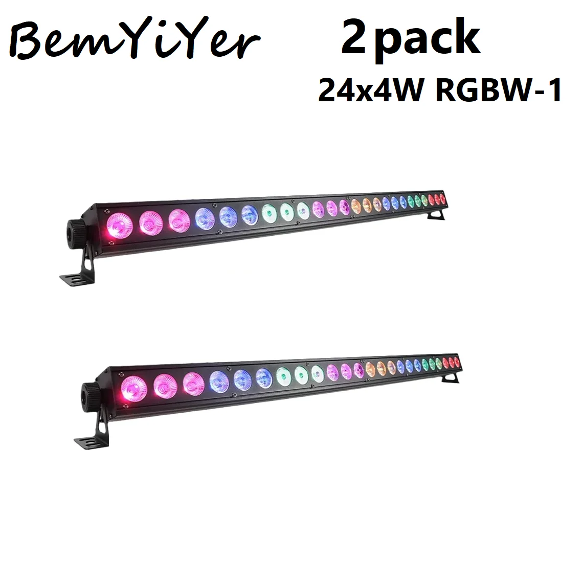 BemYiYer 2 упаковки 24x4 Вт светодиодный барный светильник RGBW 4в1 светодиодный настенный светильник DMX сценическое освещение для DJ-вечеринок ночные клубы КТВ-бары
BemYiYer 2 упаковки 24x4 Вт светодиодный барный светильник RGBW 4в1 светодиодный настенный светильник DMX сценическое освещение для DJ-вечеринок ночные клубы КТВ-бары
