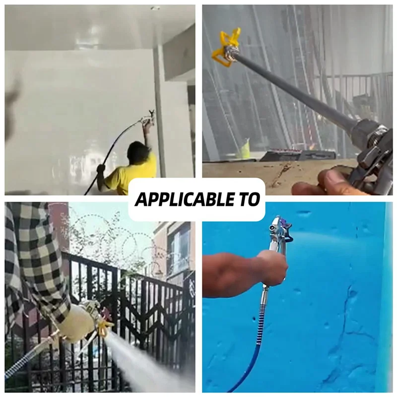 12Pcs Airless Paint Nozzles Set,Reversible Spray Tips Airless Paint Sprayer Nozzle Tips Airless Sprayer Spraying Machine-B61B
12Pcs Airless Paint Nozzles Set,Reversible Spray Tips Airless Paint Sprayer Nozzle Tips Airless Sprayer Spraying Machine-B61B