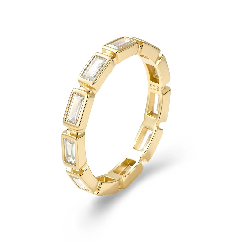 S925 Sterling Silver Geometric Rectangle Zircon Ring for Women Stylish Stackable Unique Personality Match All Rings
S925 Sterling Silver Geometric Rectangle Zircon Ring for Women Stylish Stackable Unique Personality Match All Rings