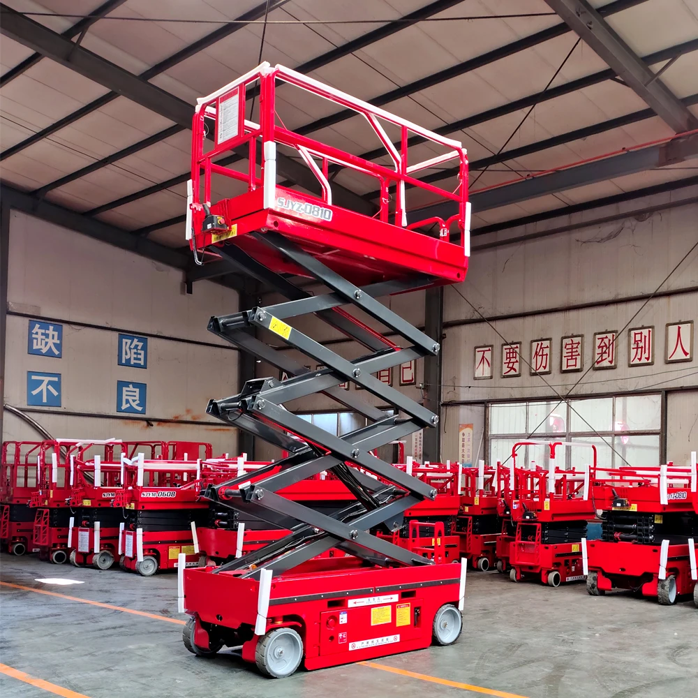 Factory Direct Sales Self-Propelled Scissor Lift Elevator 6m Movable Hydraulic Aerial Lifting Platform For Farm
Factory Direct Sales Self-Propelled Scissor Lift Elevator 6m Movable Hydraulic Aerial Lifting Platform For Farm