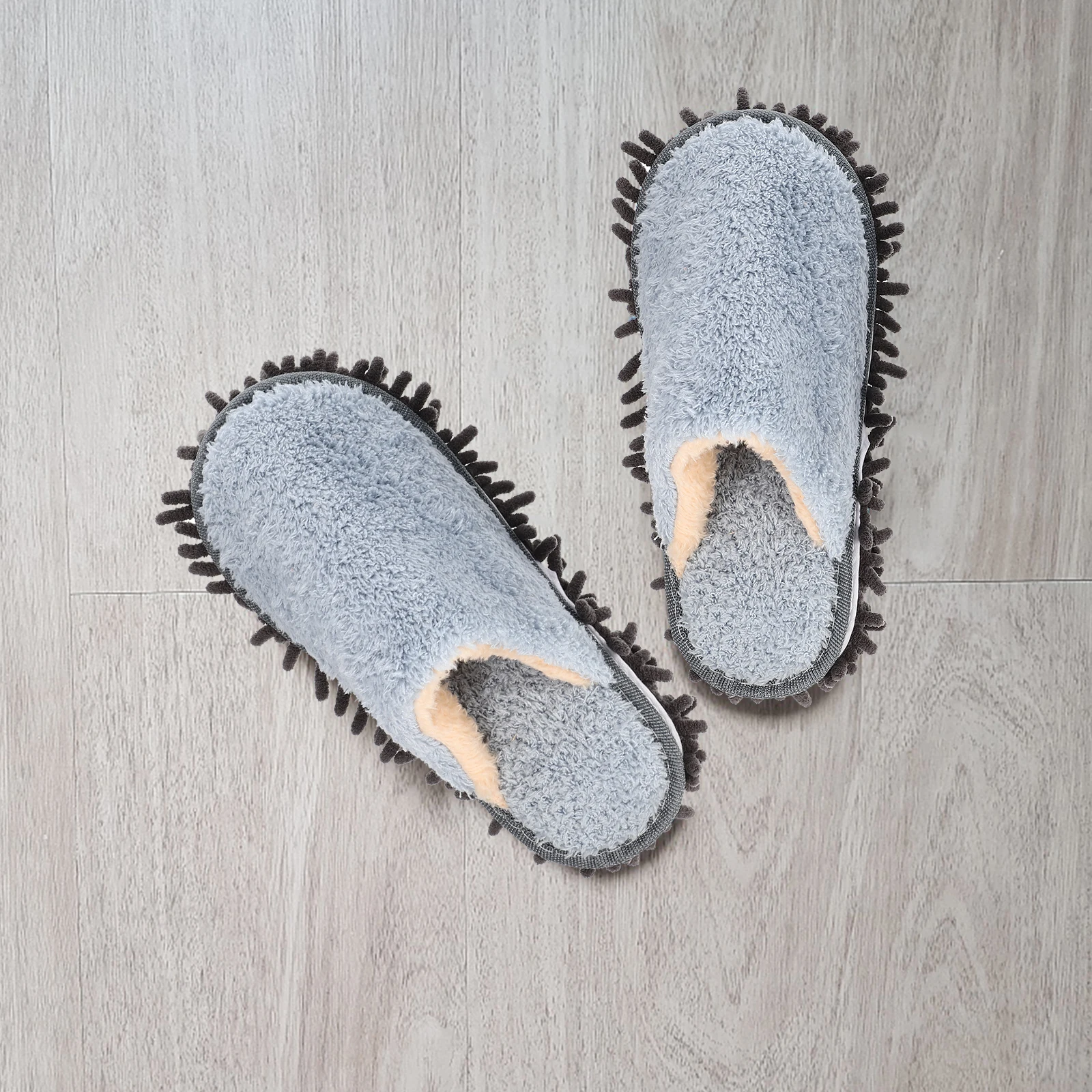 2Pairs Household Mop Slippers Comfortable Convenient Sweeping Shoes Washable Dust Mop Shoes for Floor Dust Sweeping Slippers
2Pairs Household Mop Slippers Comfortable Convenient Sweeping Shoes Washable Dust Mop Shoes for Floor Dust Sweeping Slippers