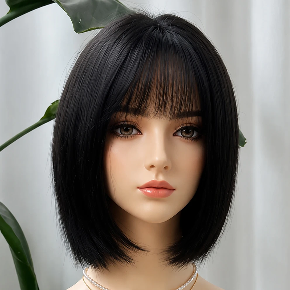 Bob 6x6inch Silk Skin Base Topper Wigs with Closed Weft Real Virgin European Human Hair Toupee Jet Black Silk Top Lace Wig
Bob 6x6inch Silk Skin Base Topper Wigs with Closed Weft Real Virgin European Human Hair Toupee Jet Black Silk Top Lace Wig