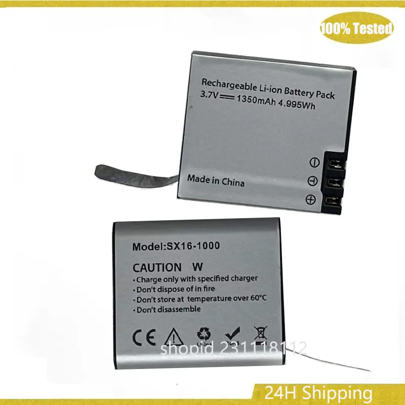 Battery Premium Replacement Fit For AKASO Brave 4 Pro/Brave 6 Plus PG1050 SX16-1000 Battery
Battery Premium Replacement Fit For AKASO Brave 4 Pro/Brave 6 Plus PG1050 SX16-1000 Battery