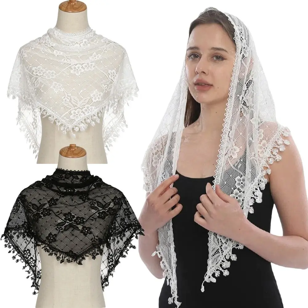 Casual Vintage Lace Flower Hair Scarf Thin Chic Style White Bandanas for Women Bohemian Cute Triangle Head Scarf Pastoral Style
Casual Vintage Lace Flower Hair Scarf Thin Chic Style White Bandanas for Women Bohemian Cute Triangle Head Scarf Pastoral Style