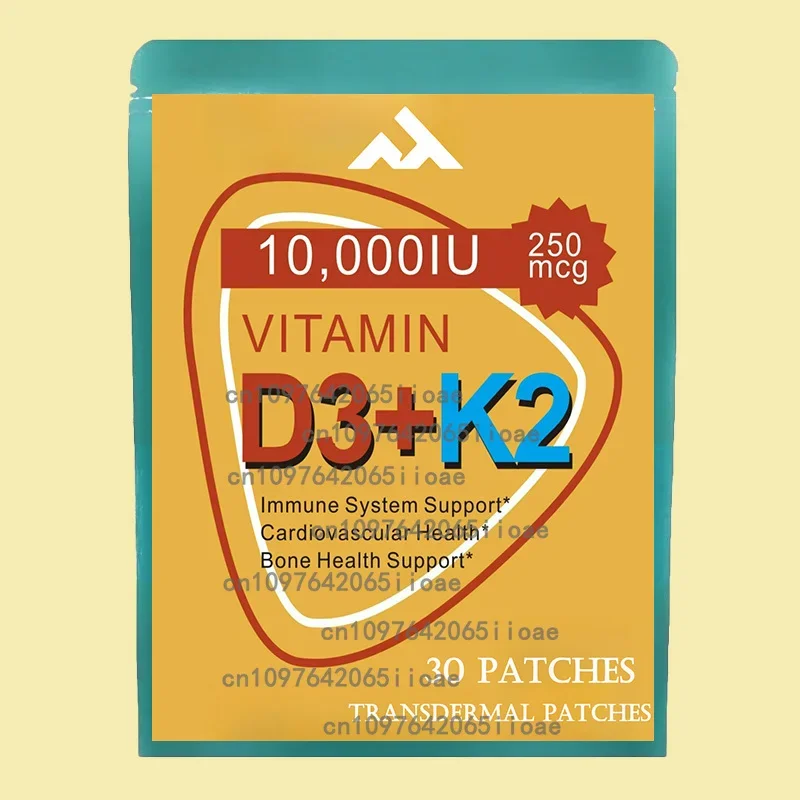 30 пластырей Витамин K2 +D3 Трансмические пластыри Премиум-имунитет, здоровье сердца и костей
30 пластырей Витамин K2 +D3 Трансмические пластыри Премиум-имунитет, здоровье сердца и костей