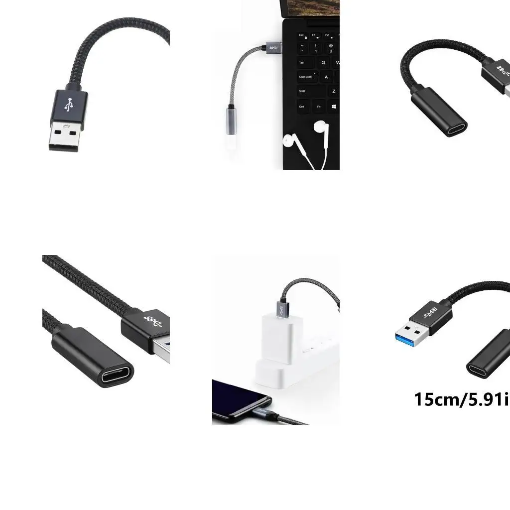 Type C Female to USB2.0/USB3.2 Male Adapter Type C To USB Adapter Converters for Fast Charging and Data Transfer
Type C Female to USB2.0/USB3.2 Male Adapter Type C To USB Adapter Converters for Fast Charging and Data Transfer