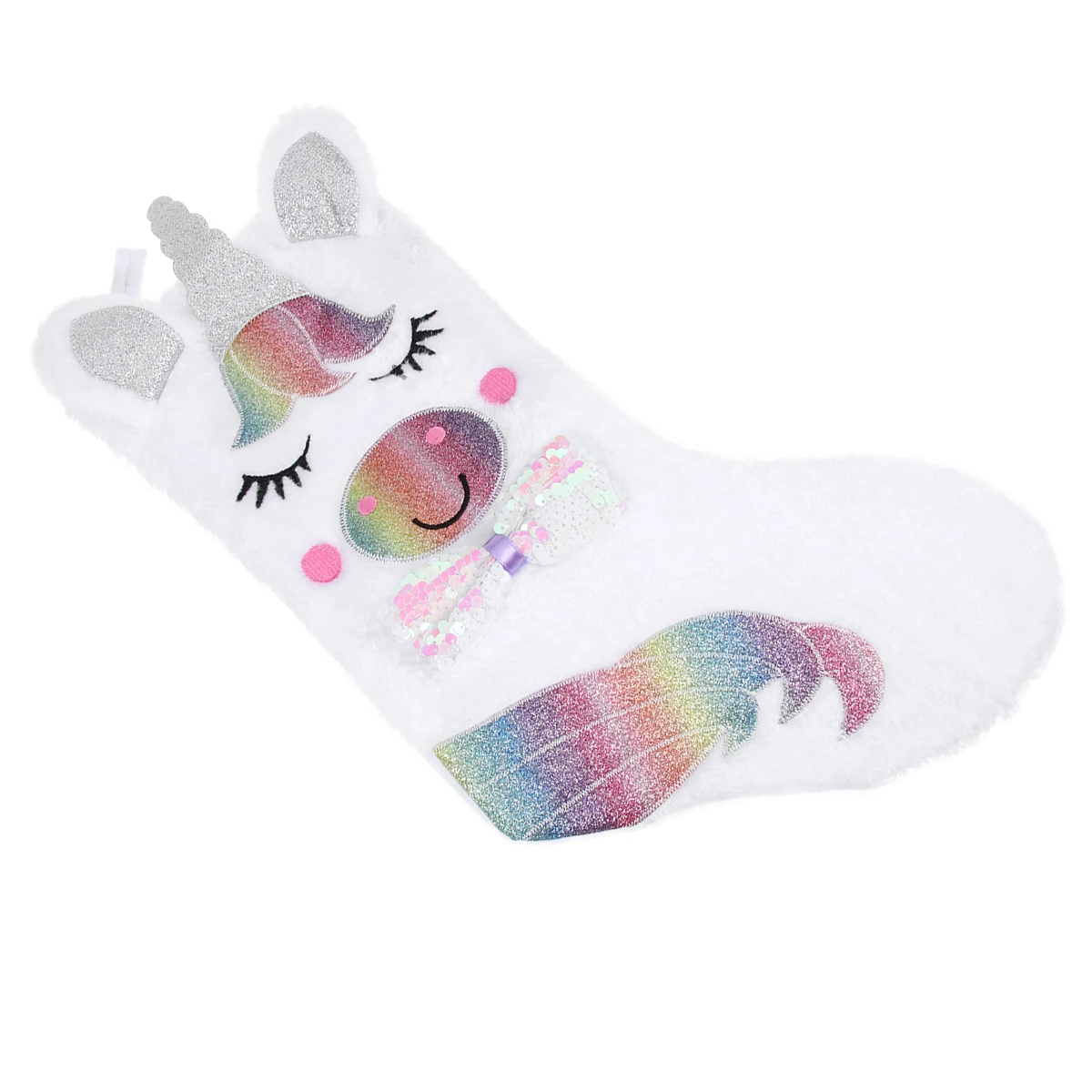Sequin Unicorn Socks Gift Bag Hanging Storage Party Supplies Christmas New Year Birthday Decor Lightweight SOCKS
Sequin Unicorn Socks Gift Bag Hanging Storage Party Supplies Christmas New Year Birthday Decor Lightweight SOCKS