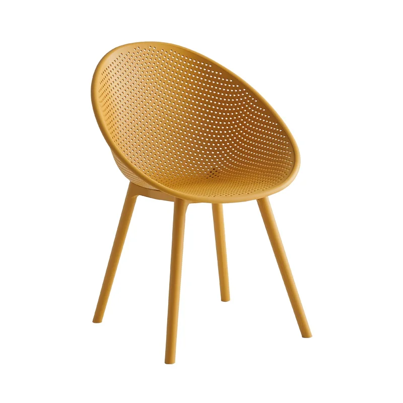 Nordic plastic dining chair household personality hollow sub creative simple adult outdoor coffee chair
Nordic plastic dining chair household personality hollow sub creative simple adult outdoor coffee chair