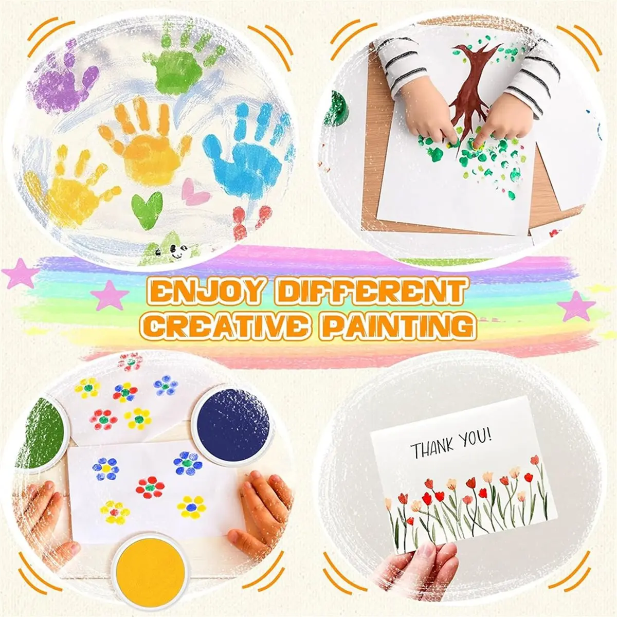 Power Tool Sets 7-Inch Kids Washable Ink Pad Set, Large Stamp Pad with 8 Vibrant Colors, Ideal for Arts, Crafts, and School Proj
Power Tool Sets 7-Inch Kids Washable Ink Pad Set, Large Stamp Pad with 8 Vibrant Colors, Ideal for Arts, Crafts, and School Proj