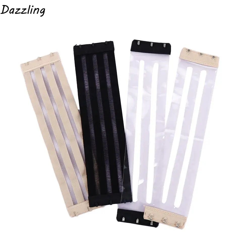 Multicolors 4 Rows Women 3 Hooks Solid Color Transparent Bra Strap Extender Shoulder Strap Bra Accessories Entension Buckle
Multicolors 4 Rows Women 3 Hooks Solid Color Transparent Bra Strap Extender Shoulder Strap Bra Accessories Entension Buckle