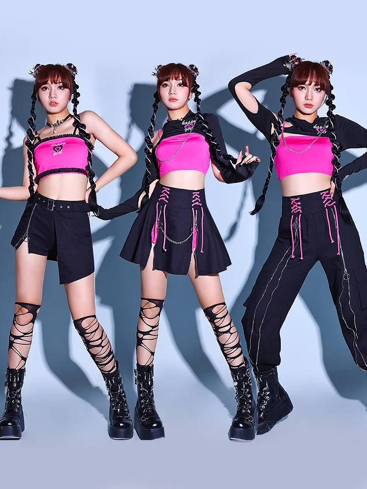 Women's Jazz Dance Outfit Set Hip Hop Street Dance Clothing Group Dancing Clothes Kpop Performance Suit Female Group Show Cos...
Women's Jazz Dance Outfit Set Hip Hop Street Dance Clothing Group Dancing Clothes Kpop Performance Suit Female Group Show Cos...