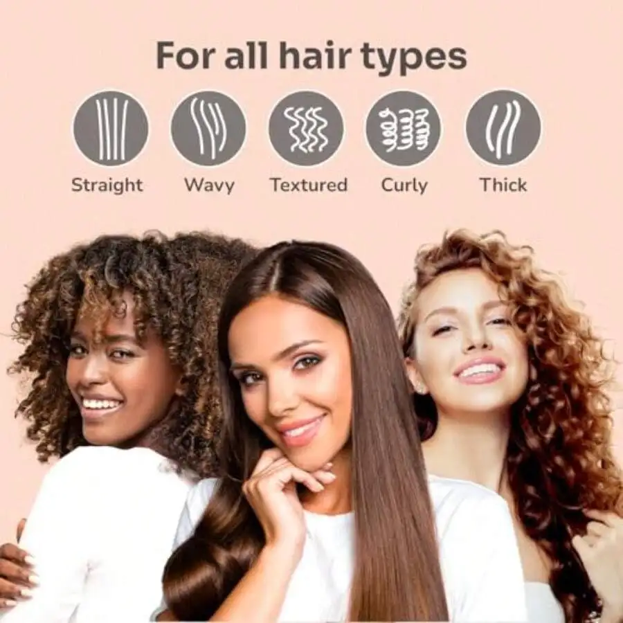 Coconut Oil Treatment Comb With WaveTooth Design For All Hair Types Detangling
Coconut Oil Treatment Comb With WaveTooth Design For All Hair Types Detangling
