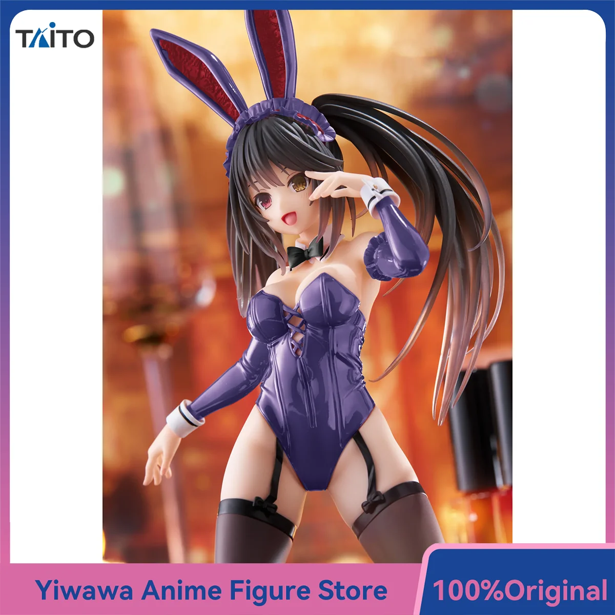 TAITO Desktop Cute Date A Live Tokisaki Kurumi Bunny ver. Renewal Original Bishoujo Ornaments Fine Collectible Model Toys
TAITO Desktop Cute Date A Live Tokisaki Kurumi Bunny ver. Renewal Original Bishoujo Ornaments Fine Collectible Model Toys