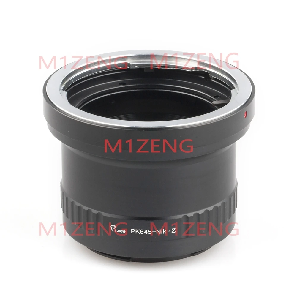 Adapter ring for PENTAX 645 PK645 mount lens to nikon Z mount Z5 Z6 Z7 Z8 Z9 Z30 Z50 z6II z7II Z50II ZF ZFC Z6III Camera
Adapter ring for PENTAX 645 PK645 mount lens to nikon Z mount Z5 Z6 Z7 Z8 Z9 Z30 Z50 z6II z7II Z50II ZF ZFC Z6III Camera