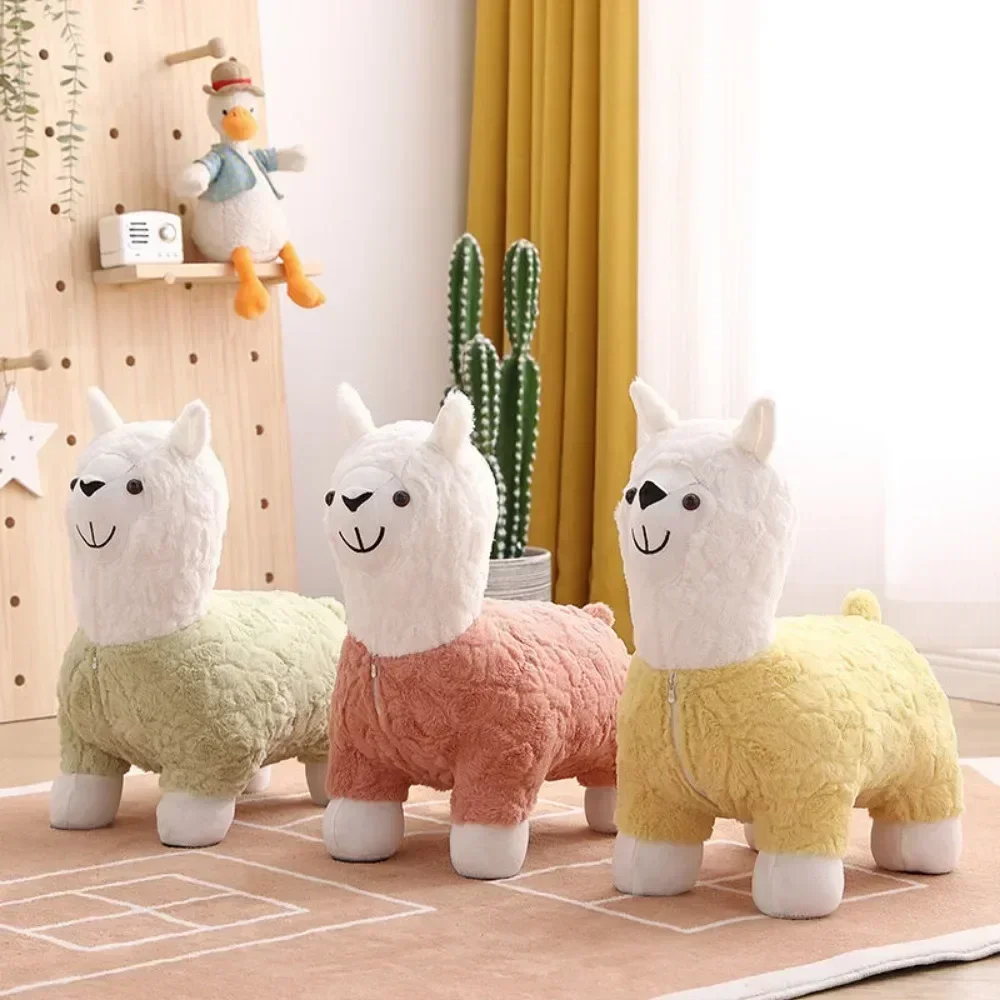 Alpaca Stool Children'S Room Plush Accessories Anti Slip Soft Cartoon Beautiful Sturdy Room Changing Multifunctional Low Stool
Alpaca Stool Children'S Room Plush Accessories Anti Slip Soft Cartoon Beautiful Sturdy Room Changing Multifunctional Low Stool
