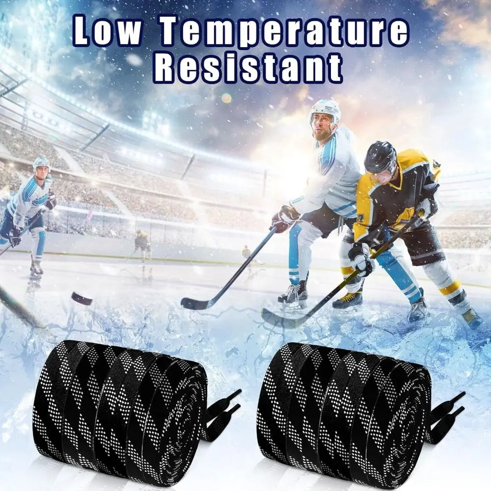 Professional 84/108inch Hockey Skate Laces Dual Layer Braid Durable Hockey Laces Reinforced Waxed Tip Hockey Accessories Skating
Professional 84/108inch Hockey Skate Laces Dual Layer Braid Durable Hockey Laces Reinforced Waxed Tip Hockey Accessories Skating