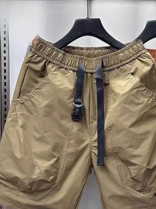 Loose Breathable Men's Workwear Shorts Five-Quarter Beach Pants Casual Comfortable American Style with Big Pockets for Summer
Loose Breathable Men's Workwear Shorts Five-Quarter Beach Pants Casual Comfortable American Style with Big Pockets for Summer