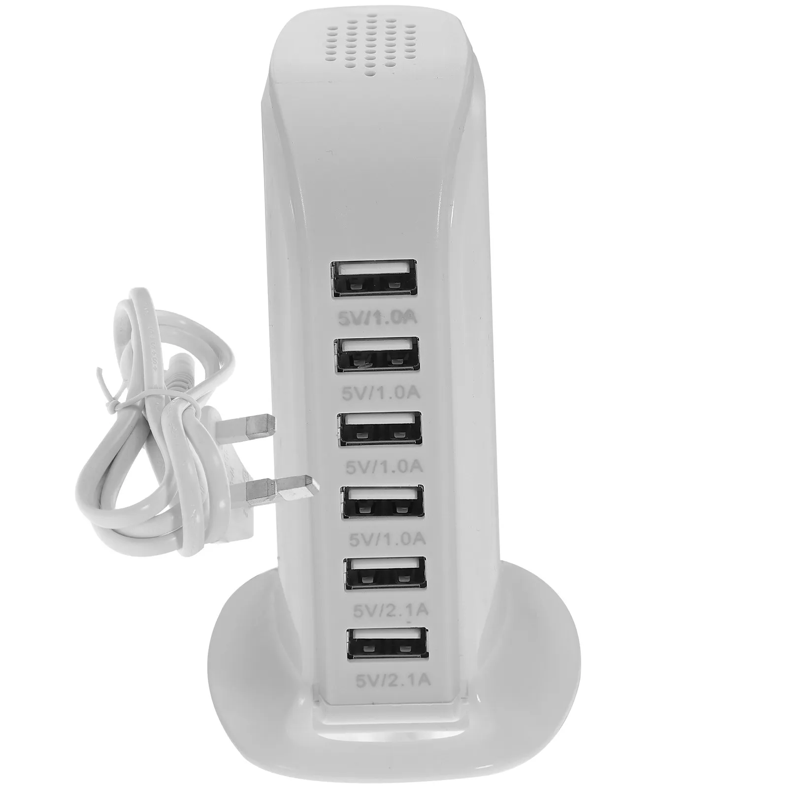 6 Port USB 30W Rapid Charging Station Desktop Power Hub with 6A Output for All USB Devices
6 Port USB 30W Rapid Charging Station Desktop Power Hub with 6A Output for All USB Devices