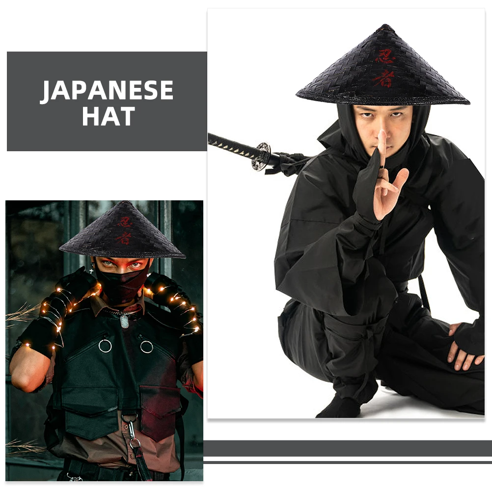 2pcs Bamboo Weaving Ninja For Adults Teens Fashionable Sun Hat Japanese Style Party Prop Cosplay Performance Cone Hat Decorative
2pcs Bamboo Weaving Ninja For Adults Teens Fashionable Sun Hat Japanese Style Party Prop Cosplay Performance Cone Hat Decorative