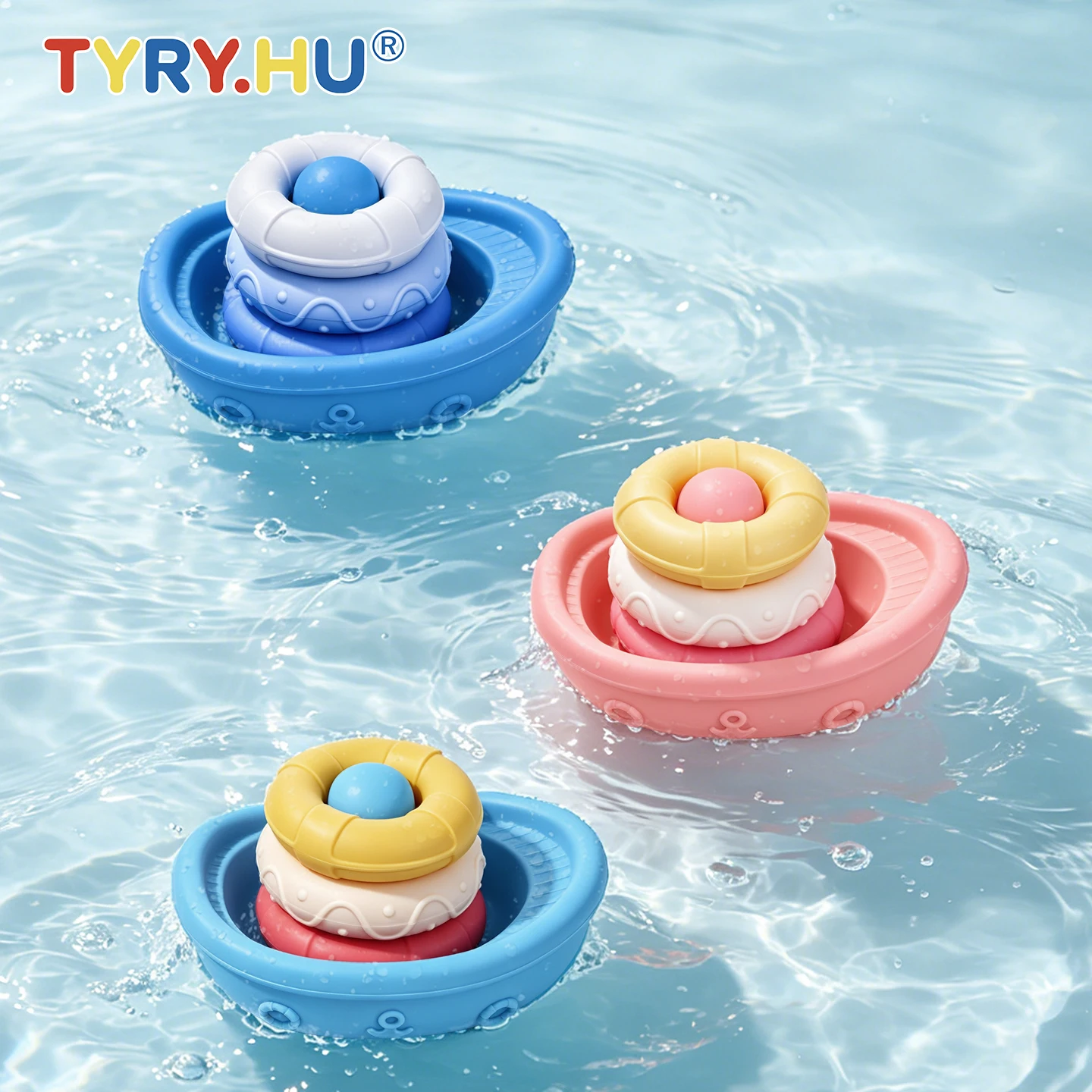 TYRY.HU 1PC Cute Boat Bath Toy - Suitable for Water Games , Ideal Shower&Swimming Pool Game Partner, Gift for Summer Holiday
TYRY.HU 1PC Cute Boat Bath Toy - Suitable for Water Games , Ideal Shower&Swimming Pool Game Partner, Gift for Summer Holiday