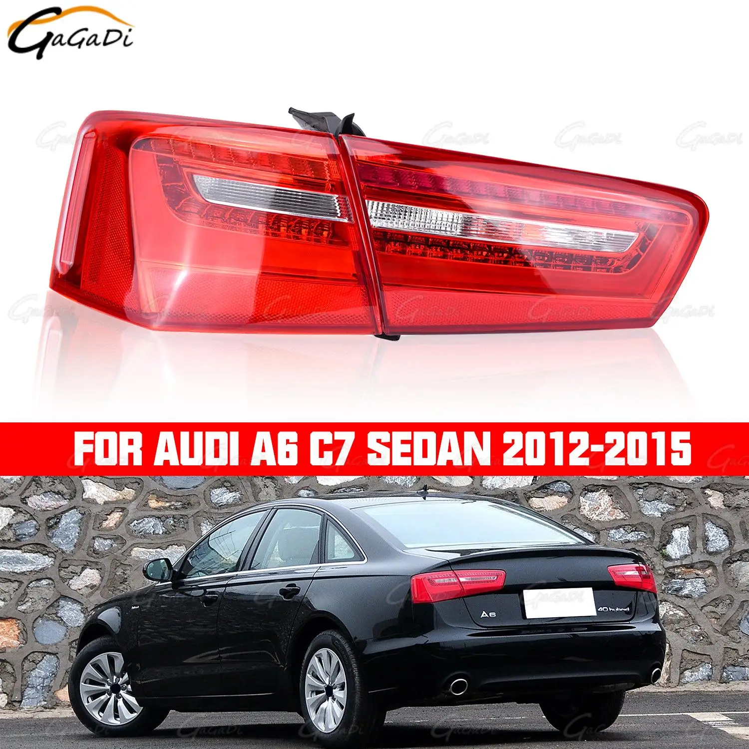 Turn Signal Lamp For Audi A6 C7 Sedan 2012-2015 Reversing Light Brake Warning Signal Light LED Rear Tail Light Auto parts
Turn Signal Lamp For Audi A6 C7 Sedan 2012-2015 Reversing Light Brake Warning Signal Light LED Rear Tail Light Auto parts