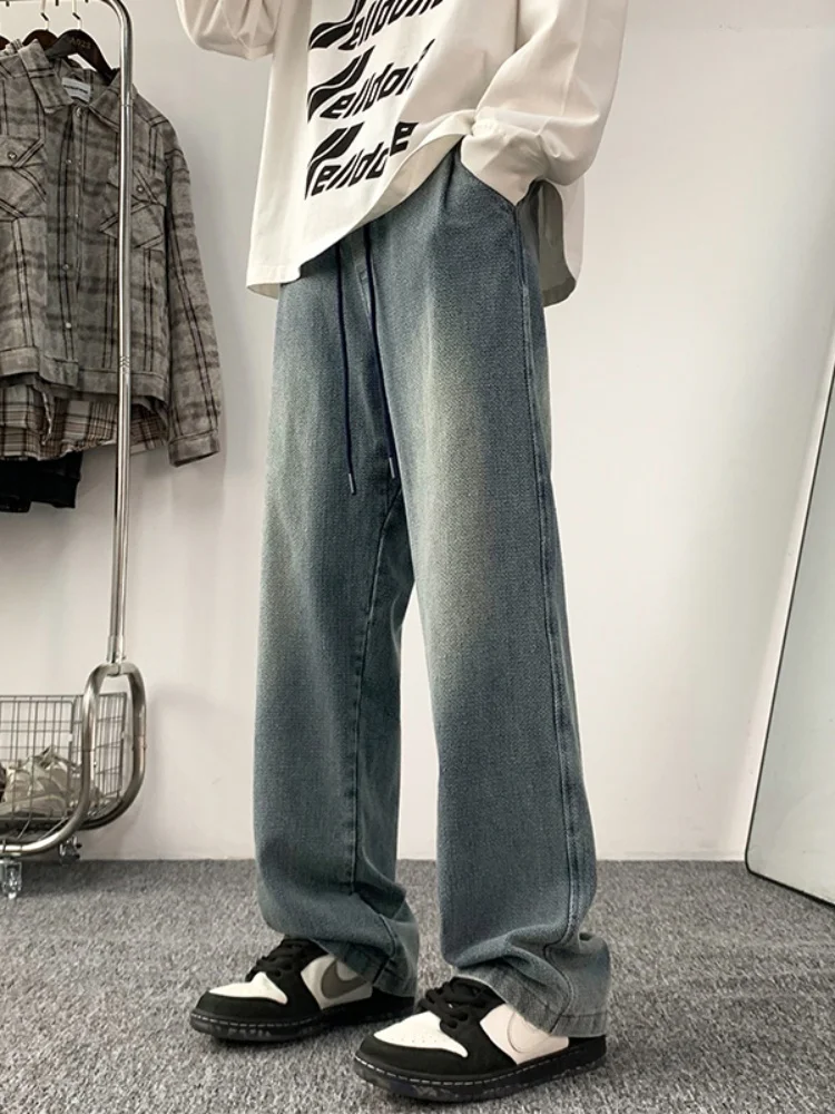 Винтажные американские мужские джинсы с галактическим узором, свободные прямые брюки, износостойкие длинные брюки для весны и осени
Винтажные американские мужские джинсы с галактическим узором, свободные прямые брюки, износостойкие длинные брюки для весны и осени