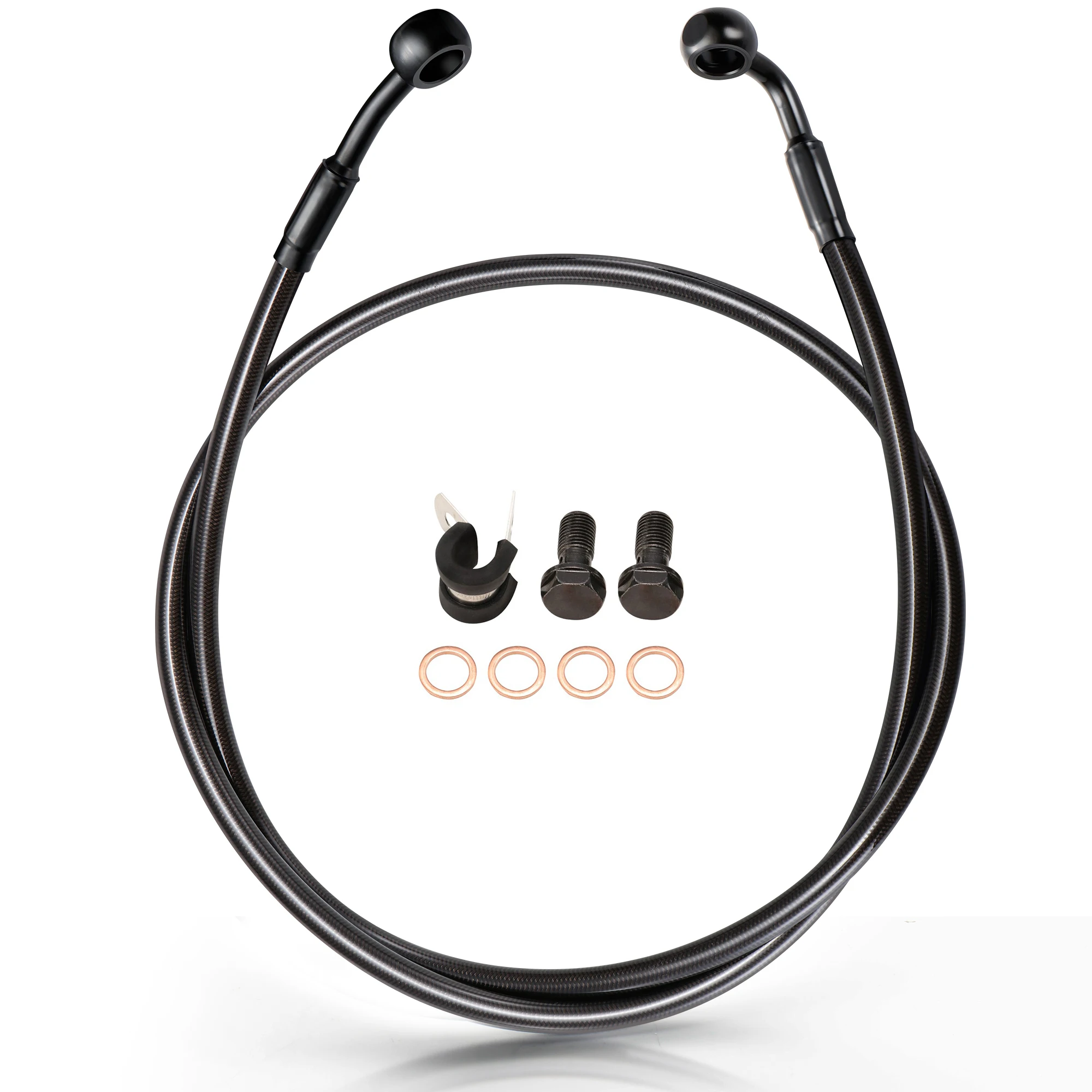 Mokitdora 108/113/118CM Dyna Front Hydraulic Brake Lines Oil Hose for Harley 1996-2006 Low Rider Super Glide Wide Glide No ABS
Mokitdora 108/113/118CM Dyna Front Hydraulic Brake Lines Oil Hose for Harley 1996-2006 Low Rider Super Glide Wide Glide No ABS