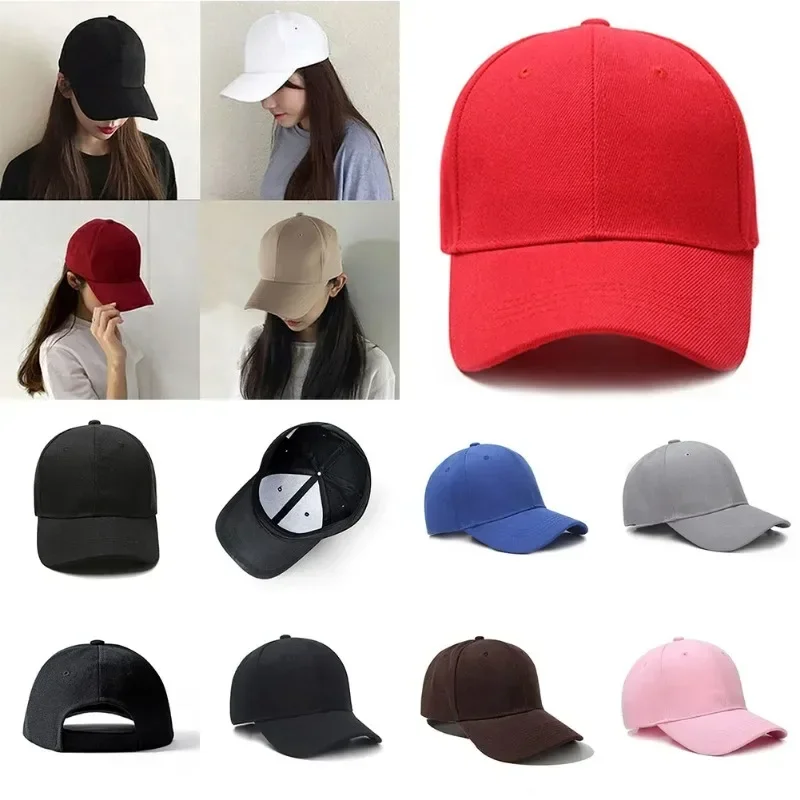 Men's Caps Women Plain Curved Women's Cap Sun Visor Baseball Cap Male Hat Solid Color Fashion Adjustable Cap Female Snapback New
Men's Caps Women Plain Curved Women's Cap Sun Visor Baseball Cap Male Hat Solid Color Fashion Adjustable Cap Female Snapback New