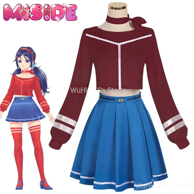 Wig RolePlay Women MiSide Crazy Mita Cosplay Game Cosplay Costume Halloween Creepy Mita Party Primary Yandere Outfit Clothes
Wig RolePlay Women MiSide Crazy Mita Cosplay Game Cosplay Costume Halloween Creepy Mita Party Primary Yandere Outfit Clothes