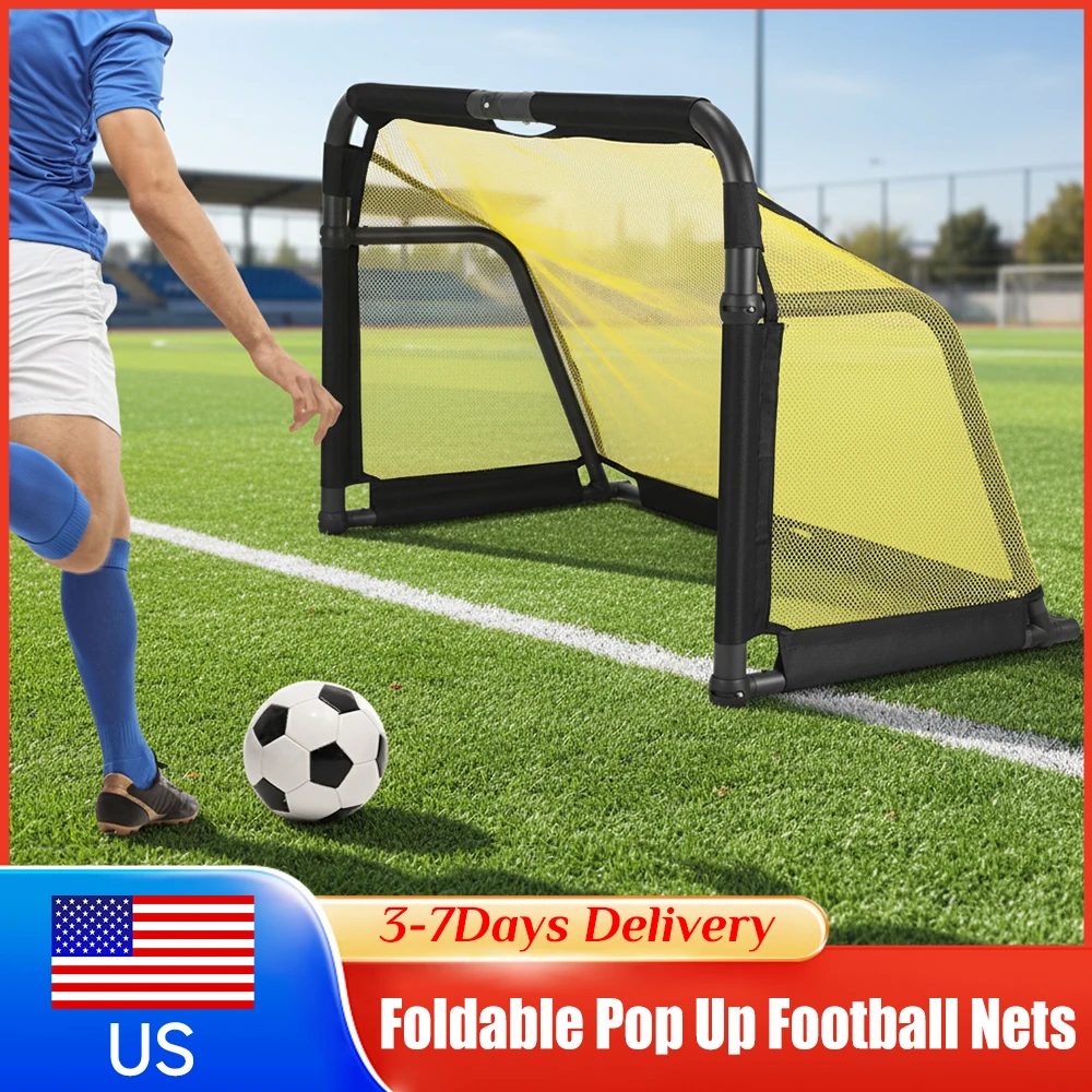 Portable Soccer Goal Football Rebounder Net Foldable Training Equipment Easy Setup for Kids Adults Indoor Backyard Practice New
Portable Soccer Goal Football Rebounder Net Foldable Training Equipment Easy Setup for Kids Adults Indoor Backyard Practice New