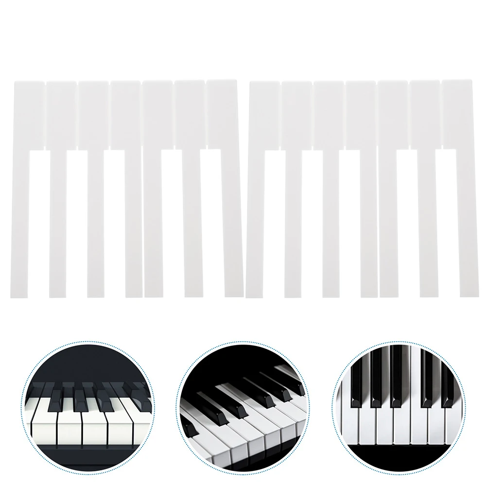 52pcs Piano White Key Keycaps Accessories Keyboard Musical Instrument Parts Piano Repair Supplies Acrylic Durable
52pcs Piano White Key Keycaps Accessories Keyboard Musical Instrument Parts Piano Repair Supplies Acrylic Durable