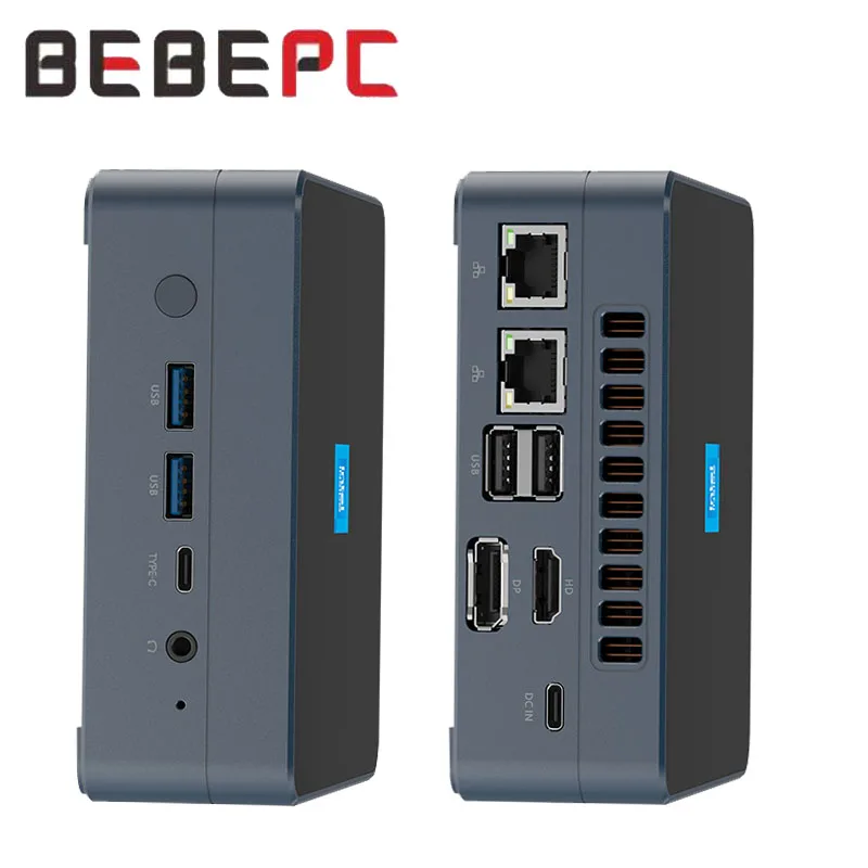 BEBEPC Gaming Mini PC N200 DDR5 M.2 NVME WIFI6 Bluetooth5.2 Dual LAN 4USB Support Windows10/11 LINUX Office Computer
BEBEPC Gaming Mini PC N200 DDR5 M.2 NVME WIFI6 Bluetooth5.2 Dual LAN 4USB Support Windows10/11 LINUX Office Computer