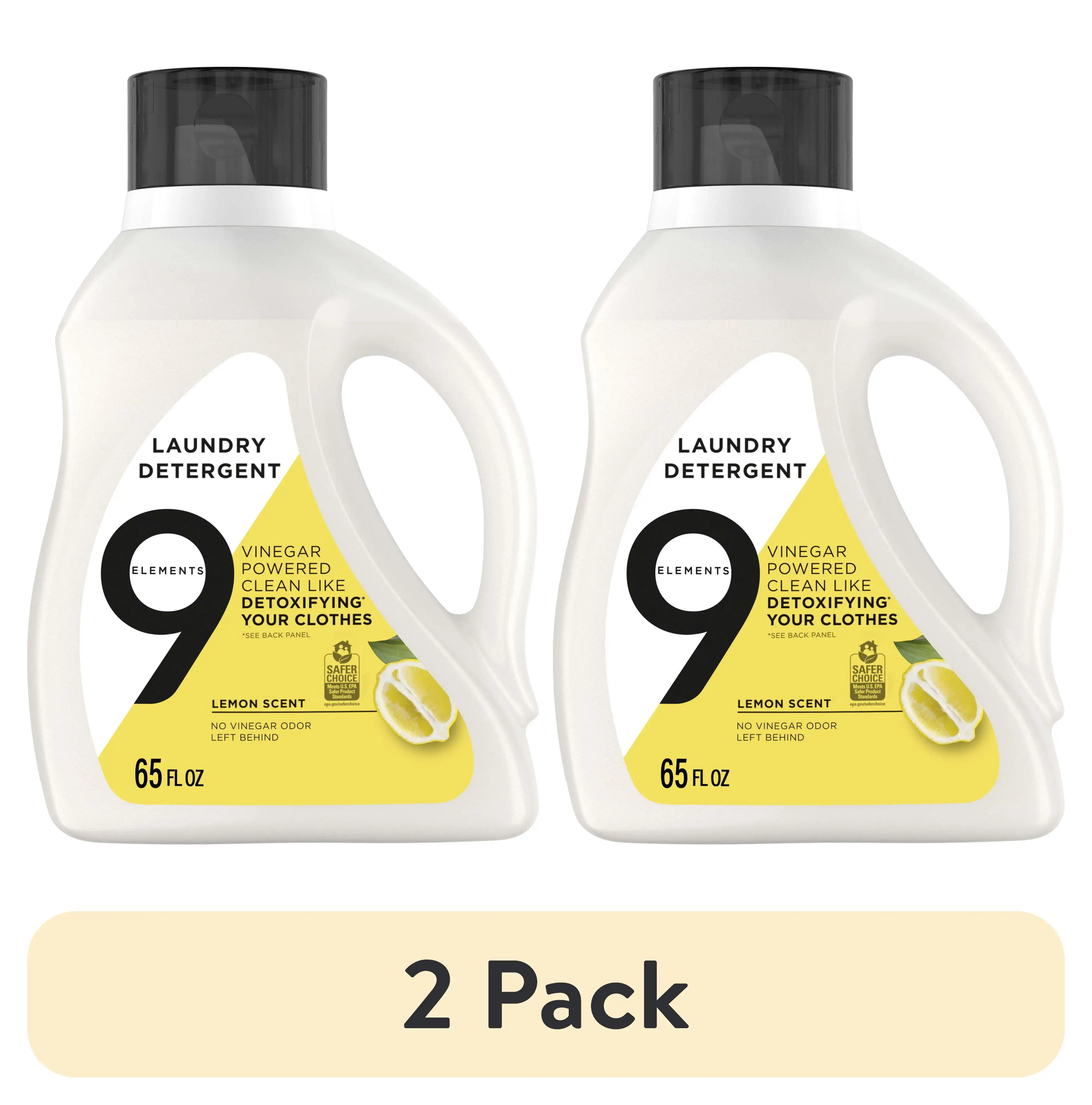 (2 Pack) Vinegar Powered Liquid Laundry Detergent, Citrus Scent, 65 Fl Oz, 35 Loads
(2 Pack) Vinegar Powered Liquid Laundry Detergent, Citrus Scent, 65 Fl Oz, 35 Loads