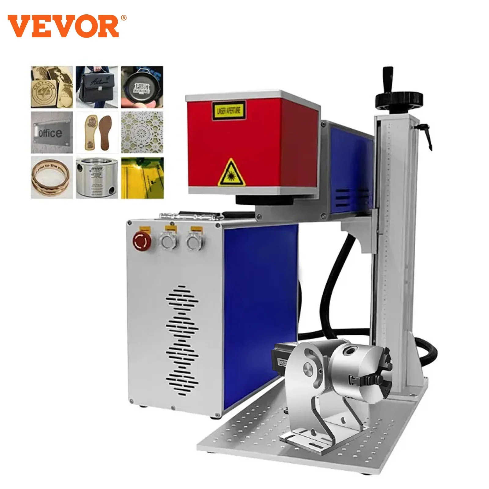 VEVOR 30W40W CO2-лазерная маркировочная машина 210x210 мм, диапазон гравировки, профессиональный инструмент, лазерная гравировка металла с вращающимся рабочим столом
VEVOR 30W40W CO2-лазерная маркировочная машина 210x210 мм, диапазон гравировки, профессиональный инструмент, лазерная гравировка металла с вращающимся рабочим столом