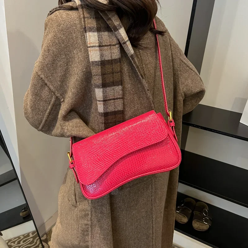 Winter Niche High-End Pu Leather Shoulder Flap Bag for Women High-Quality Shoulder Bag Causal Communiting
Winter Niche High-End Pu Leather Shoulder Flap Bag for Women High-Quality Shoulder Bag Causal Communiting