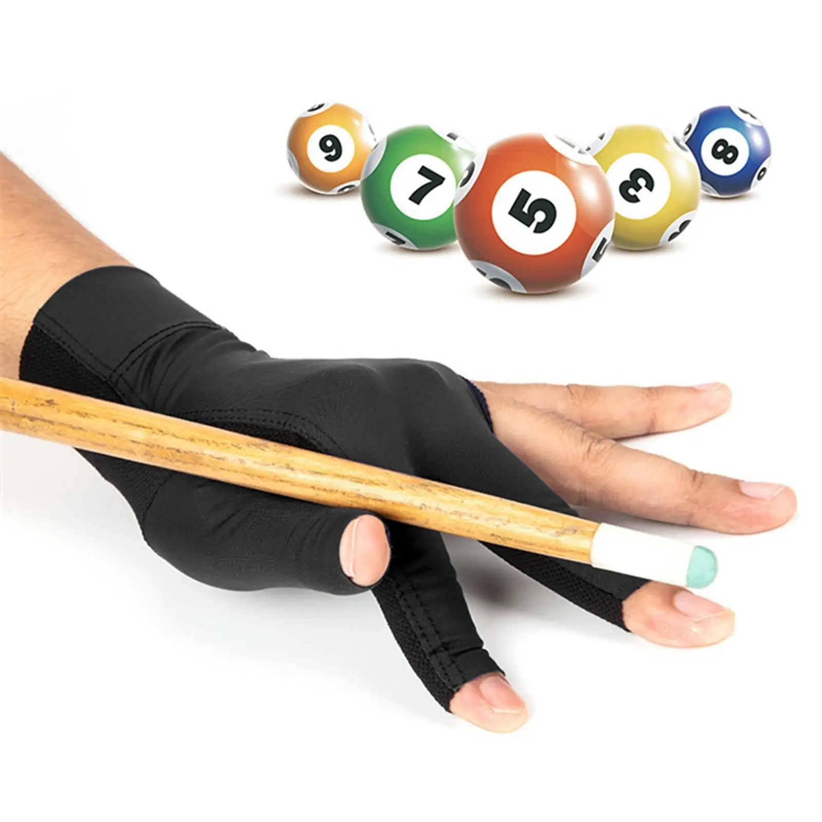 Non Slip Billiards 3 Finger s, Professional Adjustable Strap Elastic for Unisex Show Snooker Cue Pool s
Non Slip Billiards 3 Finger s, Professional Adjustable Strap Elastic for Unisex Show Snooker Cue Pool s
