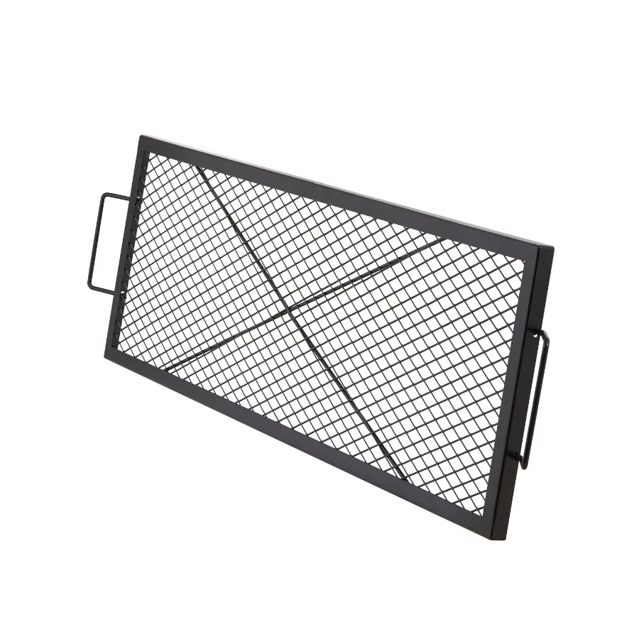 X-Marks Fire Pit Grill Grate 44 Inch Black Rectangle Heavy Duty Steel Portable Camping BBQ Cookware for Outdoor Party Gathering
X-Marks Fire Pit Grill Grate 44 Inch Black Rectangle Heavy Duty Steel Portable Camping BBQ Cookware for Outdoor Party Gathering