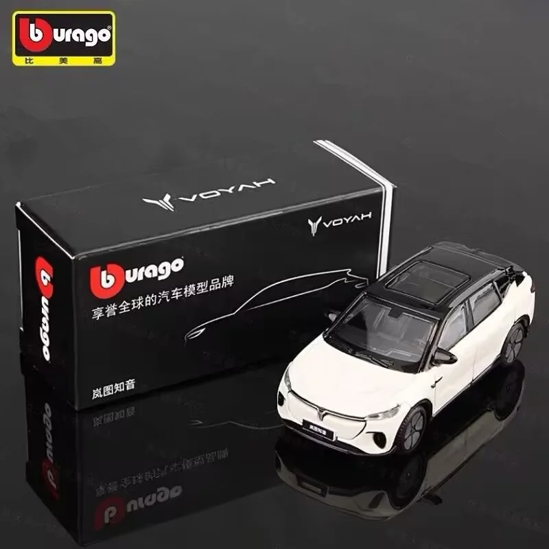 Bburago 1:64 VOYAH Courage SUV, модель автомобиля из сплава, литая под давлением металлическая модель автомобиля новой энергии, коллекция высокой имитации, подарки для детей
Bburago 1:64 VOYAH Courage SUV, модель автомобиля из сплава, литая под давлением металлическая модель автомобиля новой энергии, коллекция высокой имитации, подарки для детей