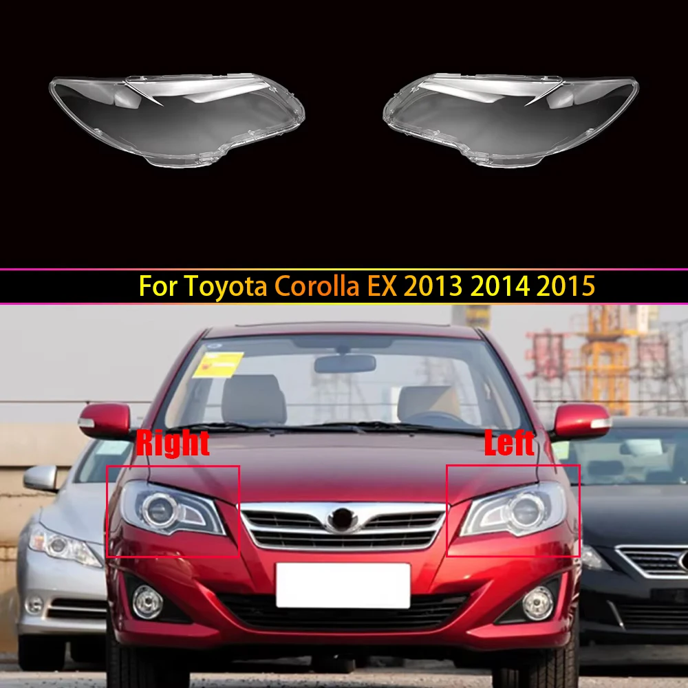 Headlamp Lamp Shell For Toyota 2013 2014 2015 Corolla EX HeadlightCover Transparent Lampshade Plexiglass Replace Original Lens
Headlamp Lamp Shell For Toyota 2013 2014 2015 Corolla EX HeadlightCover Transparent Lampshade Plexiglass Replace Original Lens
